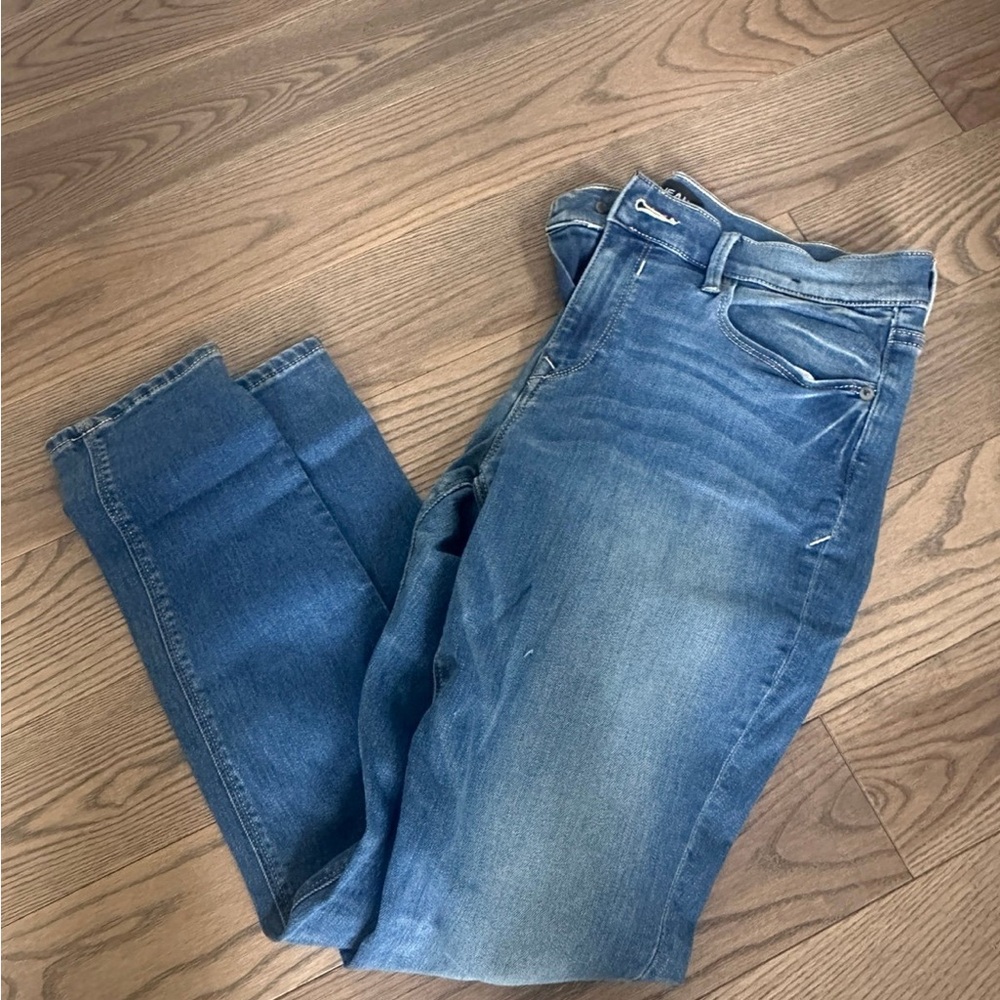 Express Women's Skinny Jeans in Blue